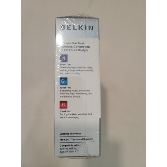 BELKIN N Wireless USB Adapter Enhanced Speed & Coverage P58560- C F5D8053 - Picture 6 of 6